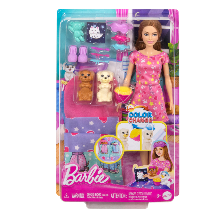 Barbie Family Puppy Slumber Party