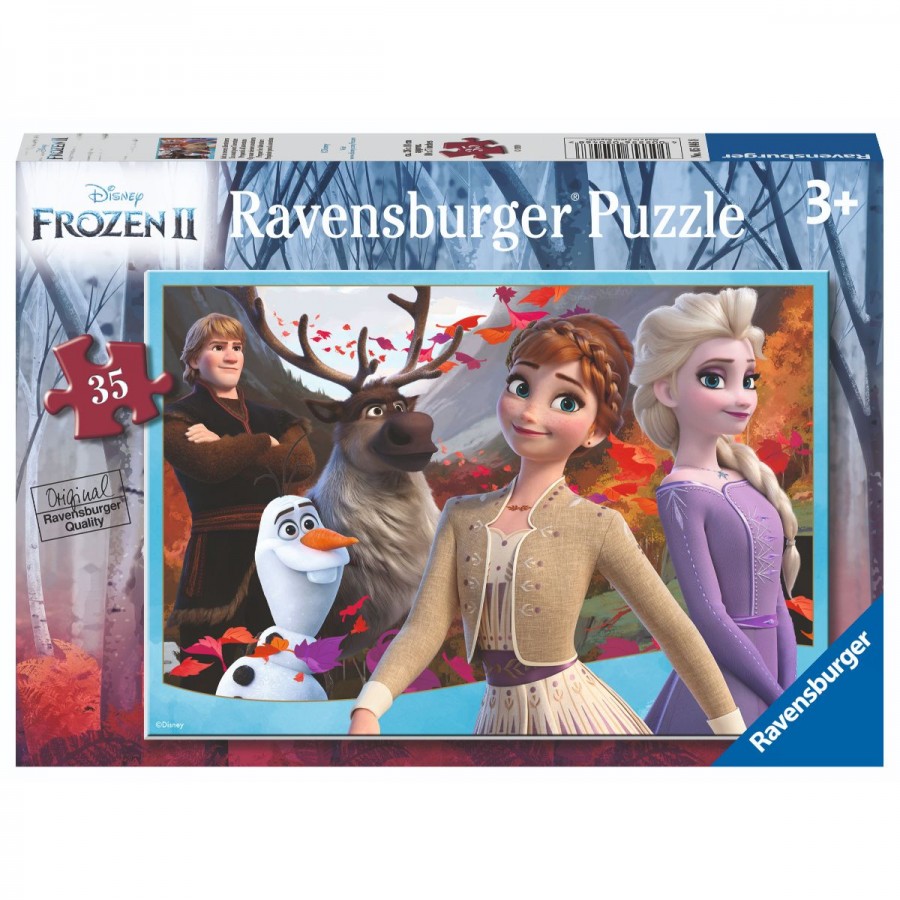 Ravensburger Puzzle Disney 35 Piece Frozen 2 Prepare for Adventure