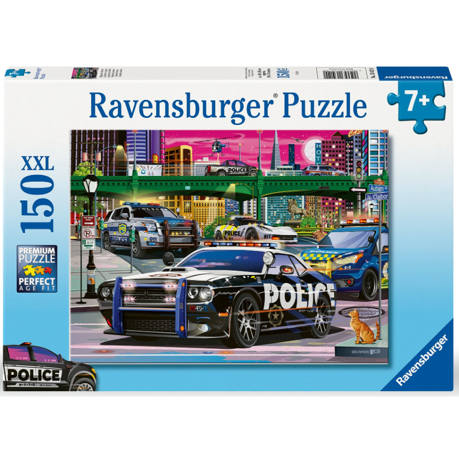 Ravensburger Puzzle 150 Piece Police On Patrol