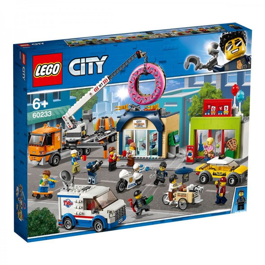 LEGO City Donut Shop Opening