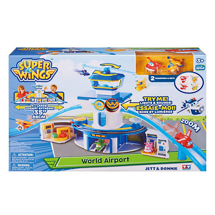Super Wings World Airport Playset Control Tower