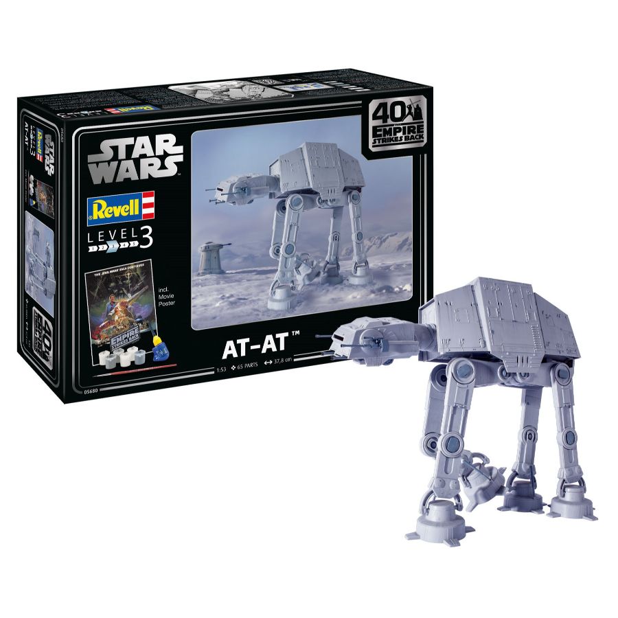 Revell Model Kit Gift Set Star Wars AT-AT