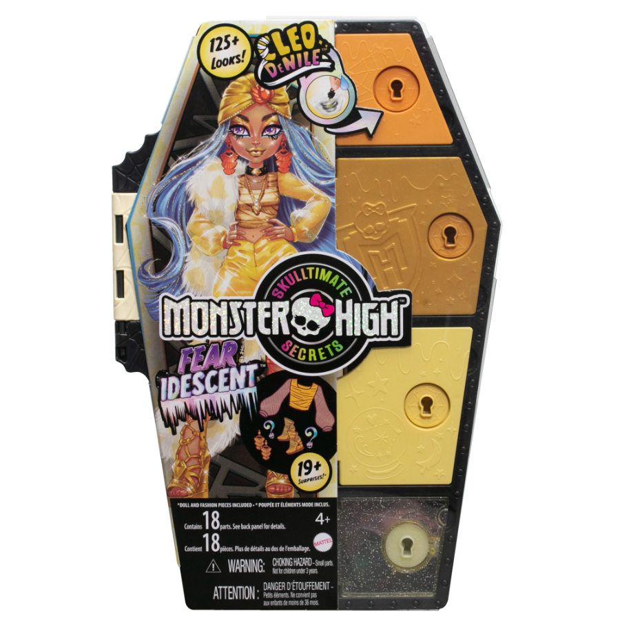 Monster High Skulltimate Secrets Fearidescent Cleo & Accessories