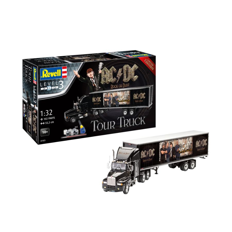 Revell Model Kit Gift Set 1:32 AC DC Limited Edition Truck