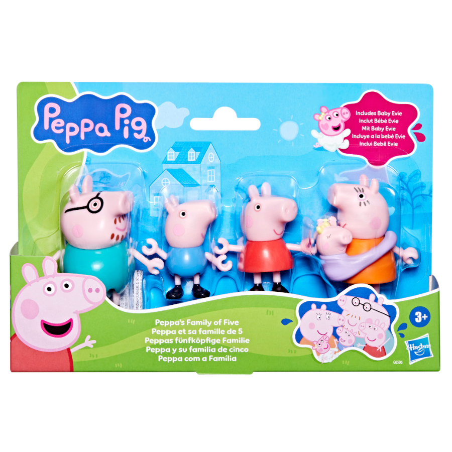 Peppa Pig Peppas Family Figure Pack With Baby