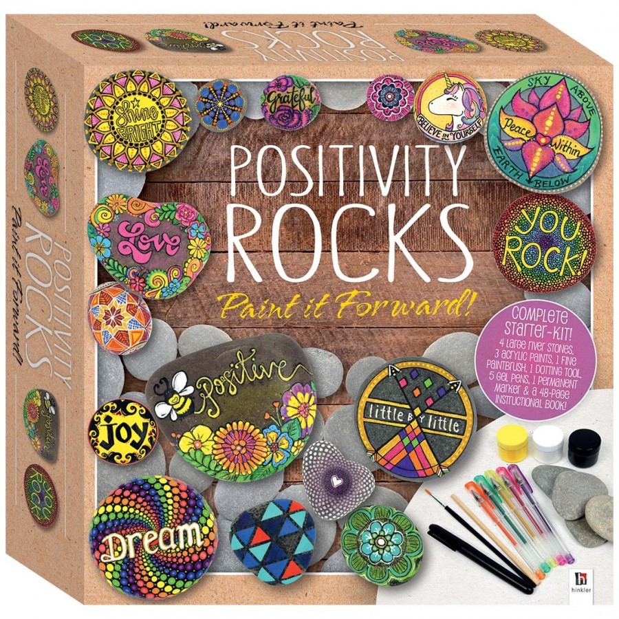 Paint Your Own Positivity Rocks
