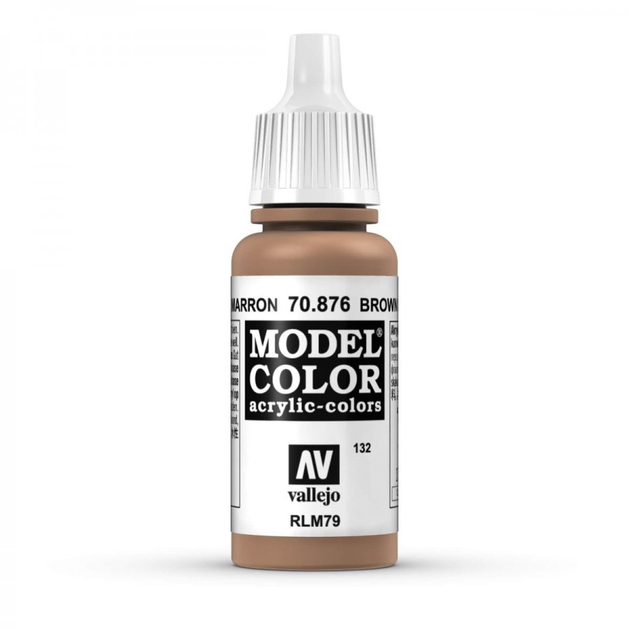 Vallejo Acrylic Paint Model Colour Brown Sand 17ml