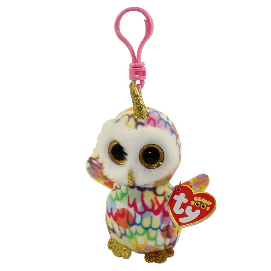 Beanie Boos Clips Enchanted Owl With Horn