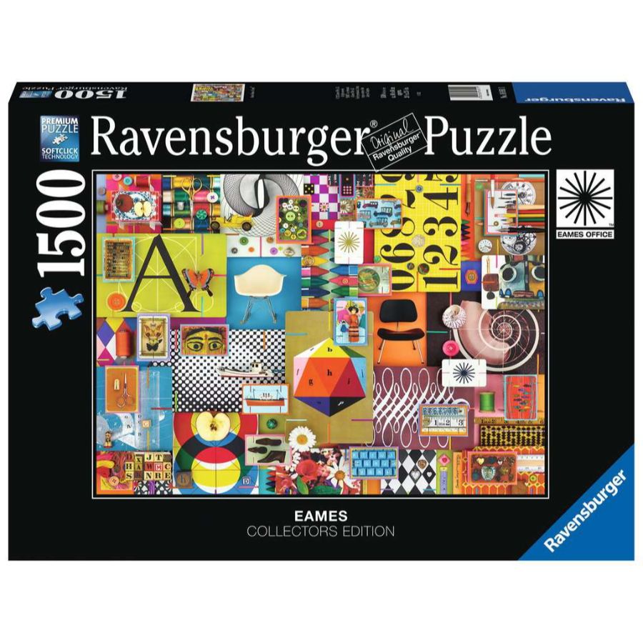 Ravensburger Puzzle 1500 Piece Eames House Of Cards
