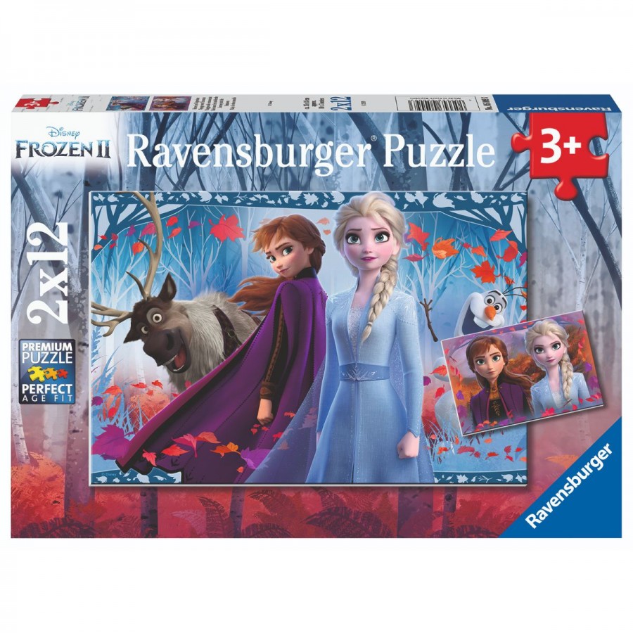 Ravensburger Puzzle Disney 2x12 Piece Frozen 2 Journey to the Unknown