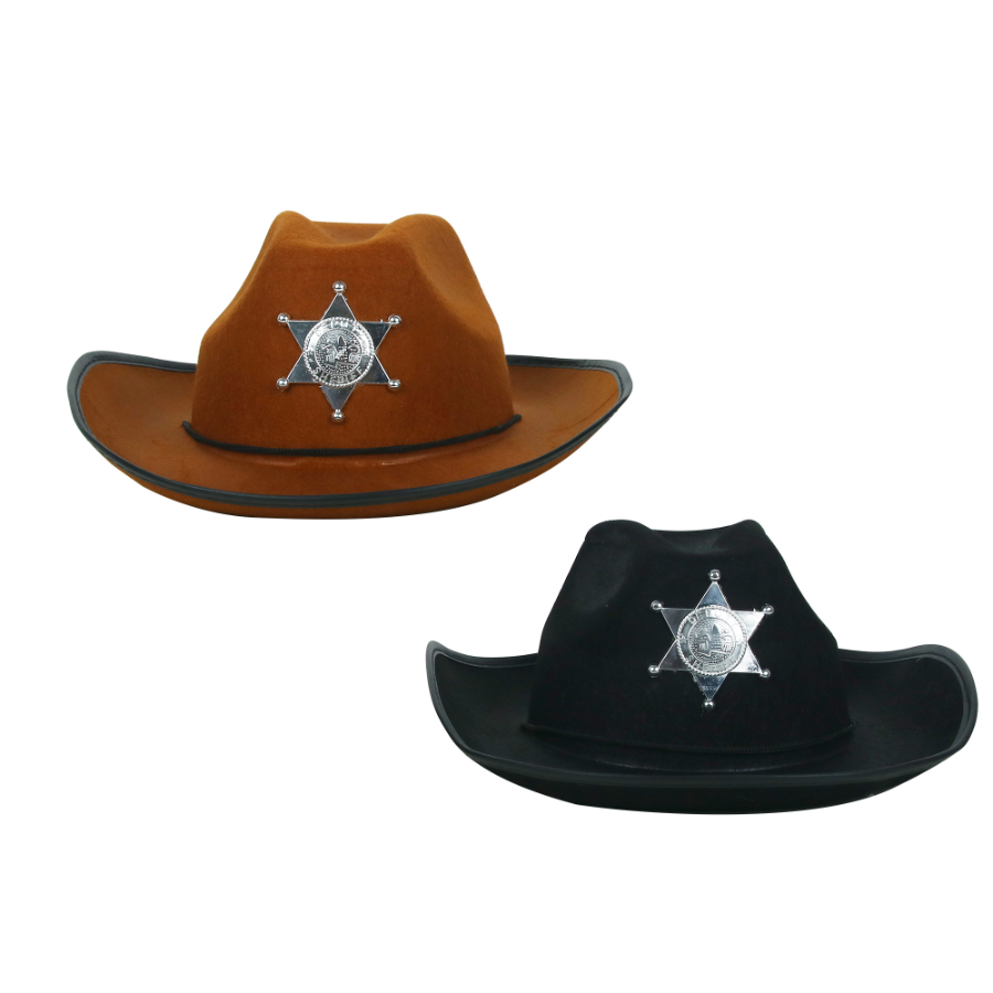 Kids Dress Up Hat Cowboy Assorted