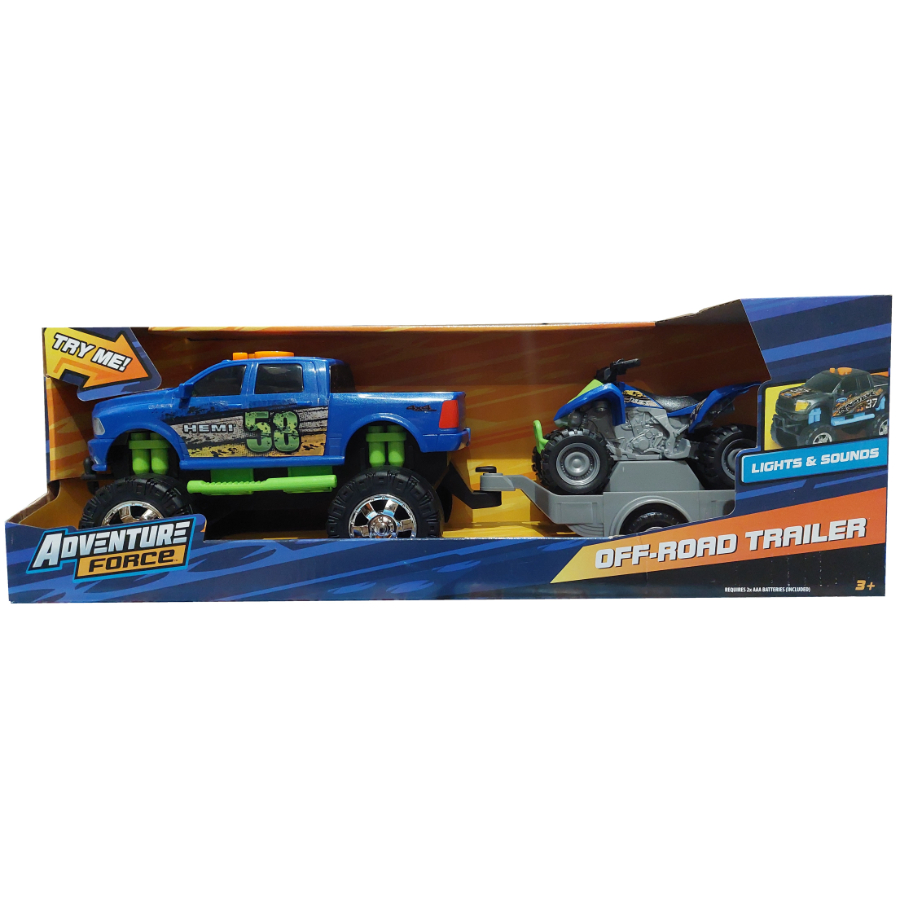 Adventure Force Vehicle & Trailer With Light & Sounds