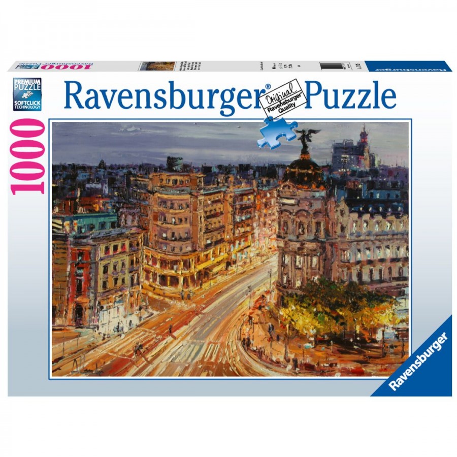 Ravensburger Puzzle 1000 Piece Gran VÃ­a Madrid