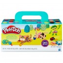 Playdoh Super Colour 20 Pack Assorted