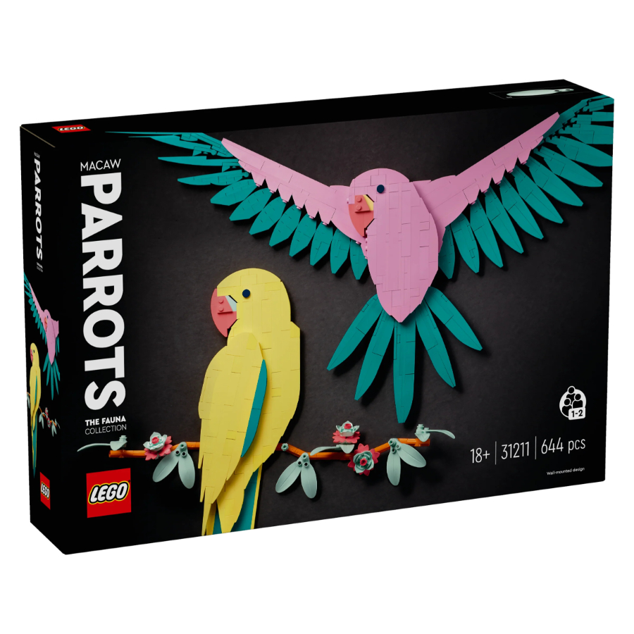 LEGO ART Macaw Parrots