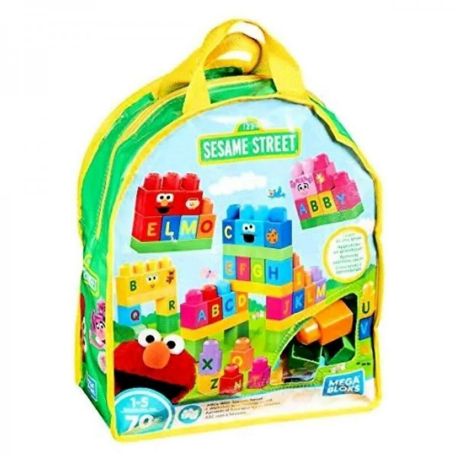 Mega Bloks Sesame Street Lets Playset In Bag