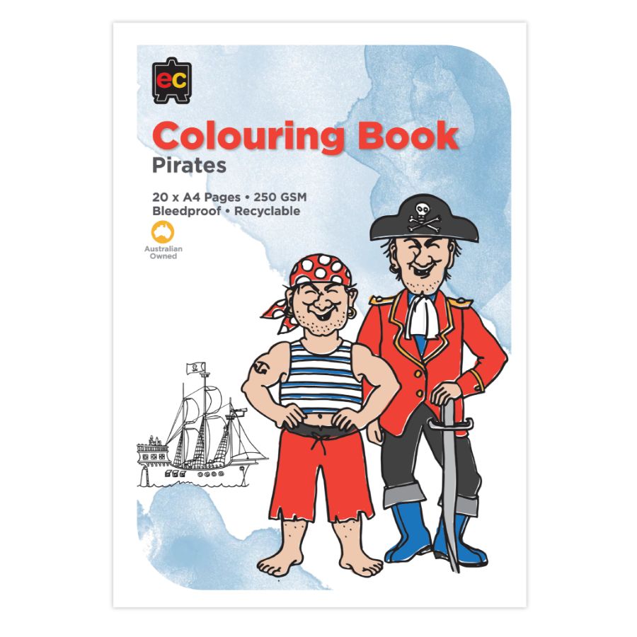 Colouring Book Pirates