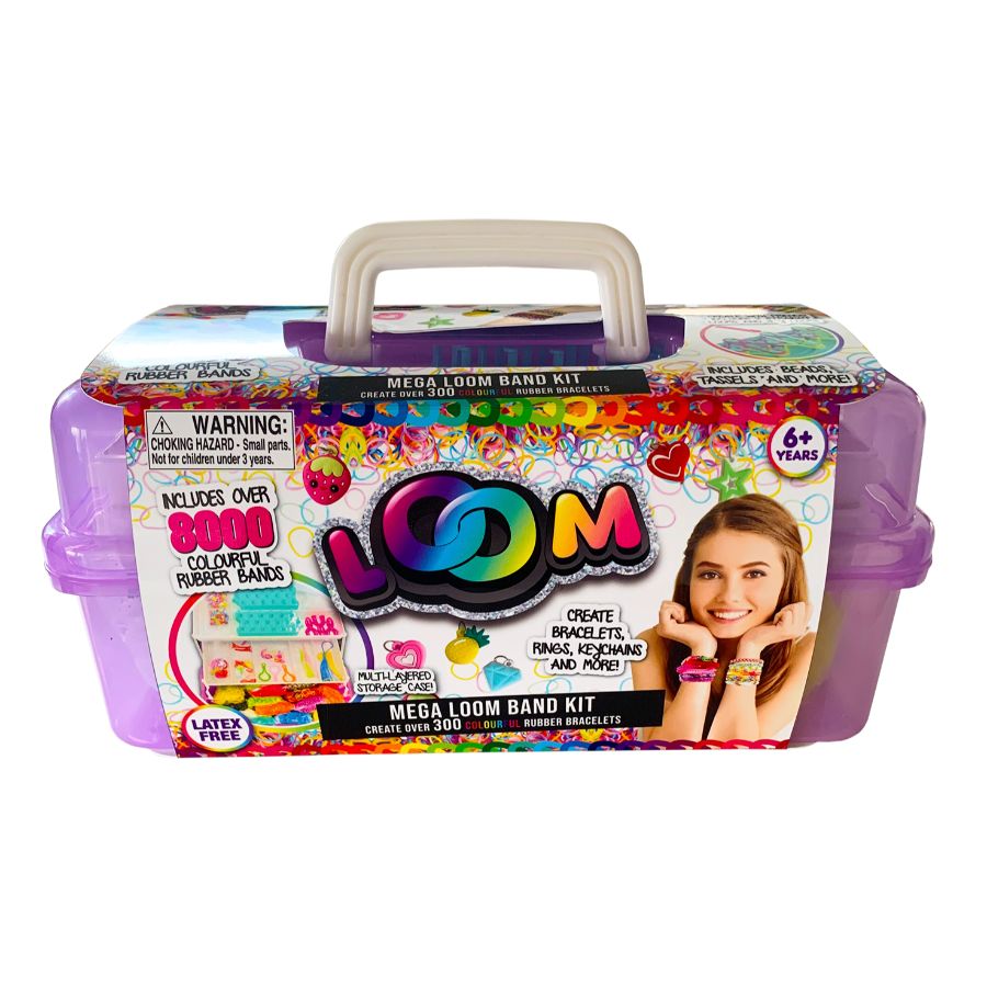 Loom Super Kit With 8000 Pieces In Carry Case