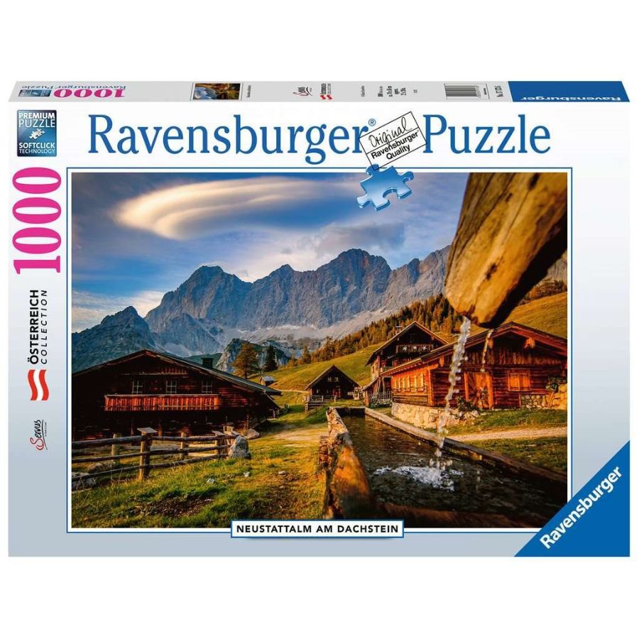 Ravensburger Puzzle 1000 Piece Neustattalm Dachstein Mountains