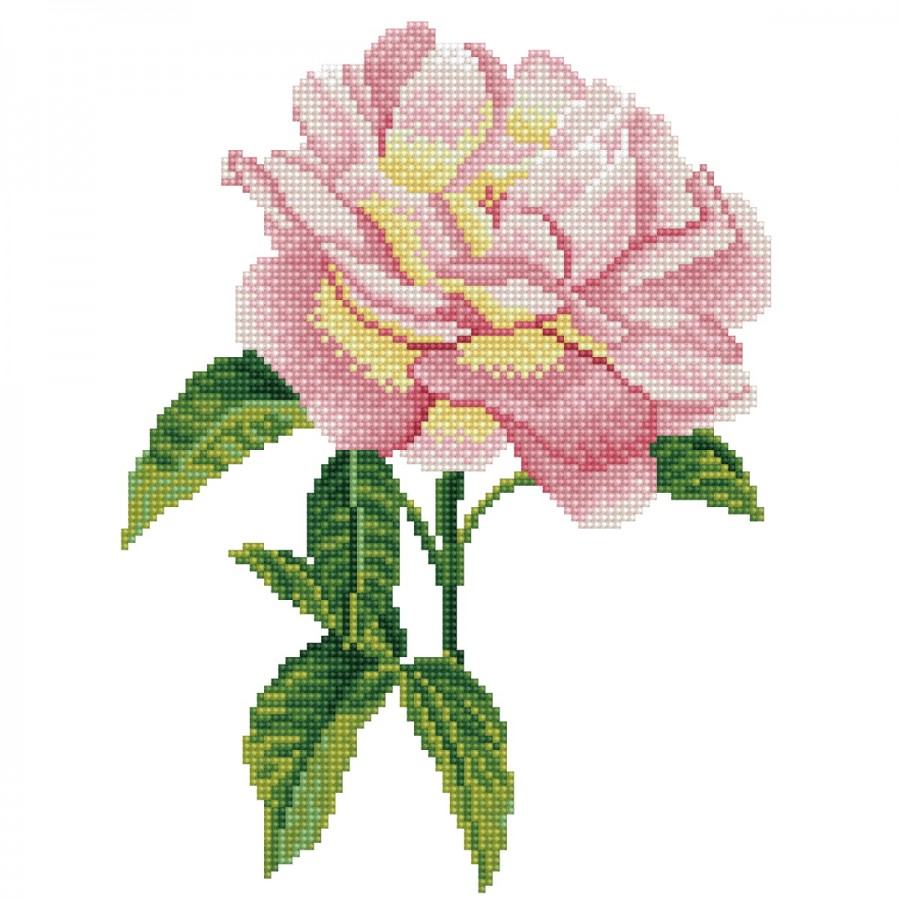 Diamond Dotz Pink Rose 28cm x 36cm