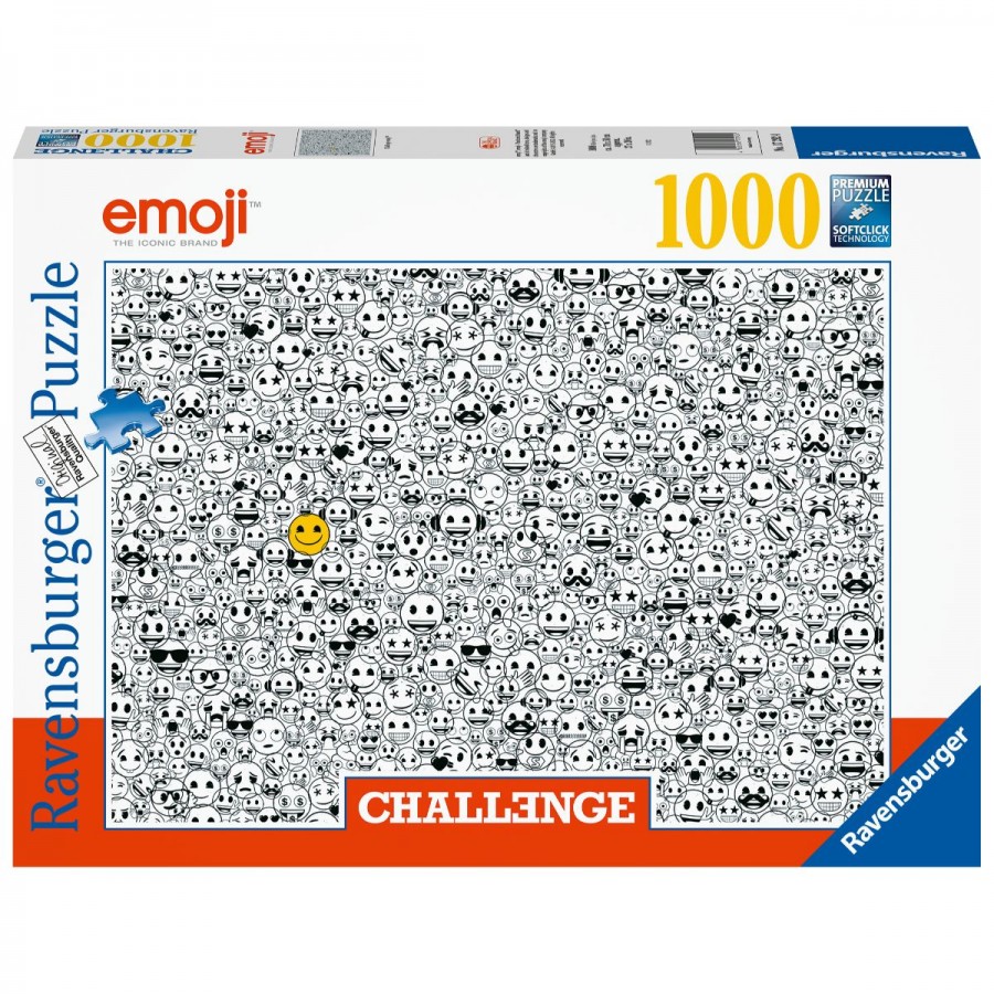 Ravensburger Puzzle 1000 Piece Challenge Emoji