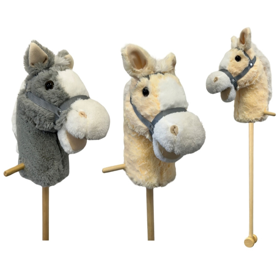 Hobby Horse With Wheels Assorted