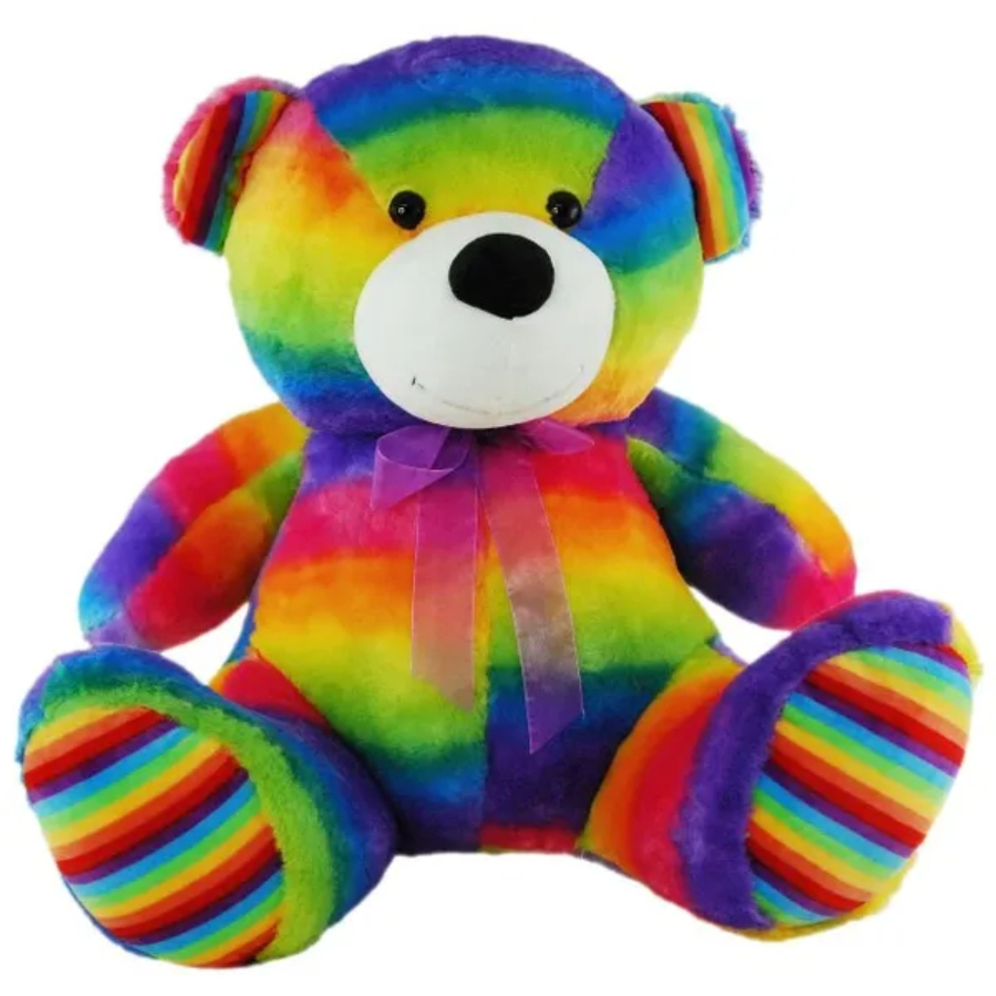 Bear Jelly Rainbow Colours 60cm