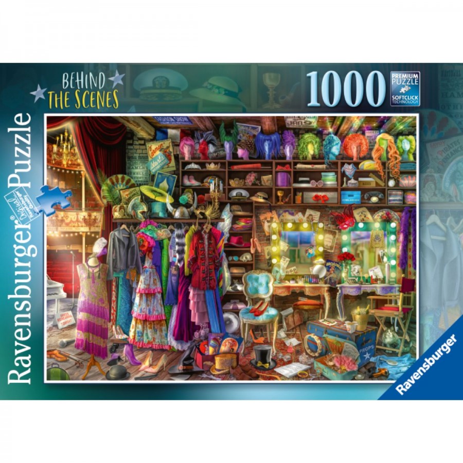 Ravensburger Puzzle 1000 Piece Behind The Scenes