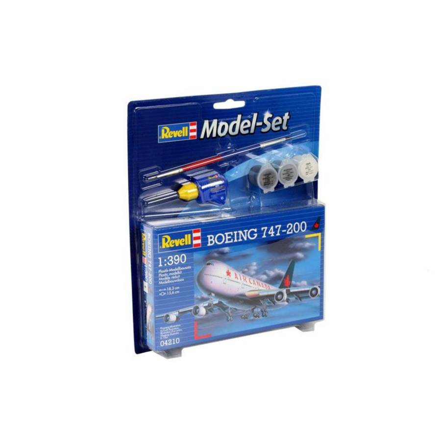 Revell Model Kit Starter Set 1:72 Boeing 747-200