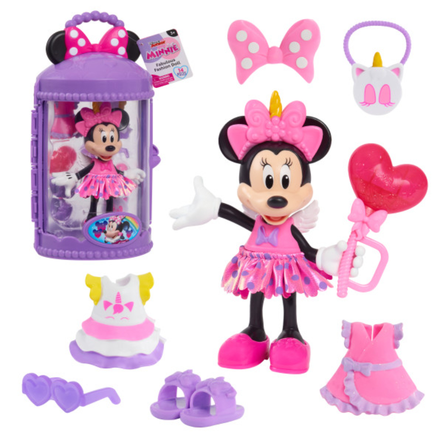 Minnie Mouse Fabulous Fashion Doll Unicorn