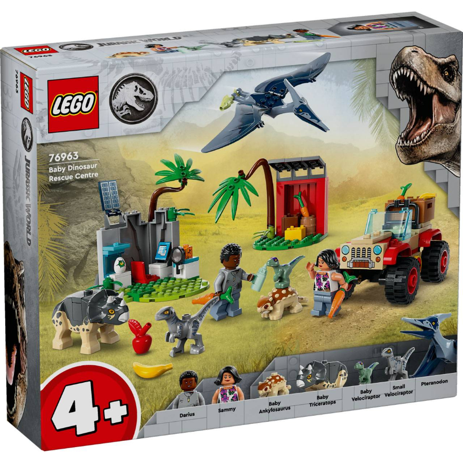 LEGO Jurassic World Baby DinosaurÂ RescueÂ Centre Age 4+ Set