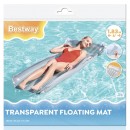 Bestway Inflatable Pool Toy Transparent Floating Mat Asst