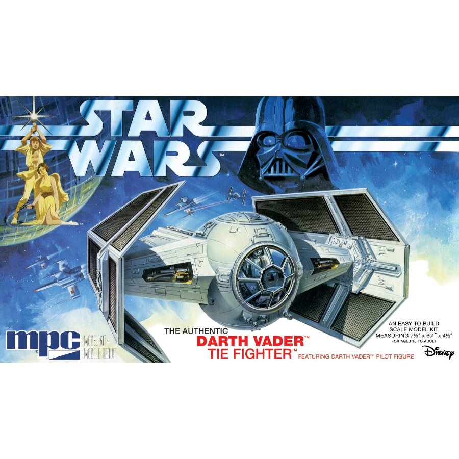 MPC Model Kit 1:32 Star Wars A New Hope Darth Vaders Tie Fighter
