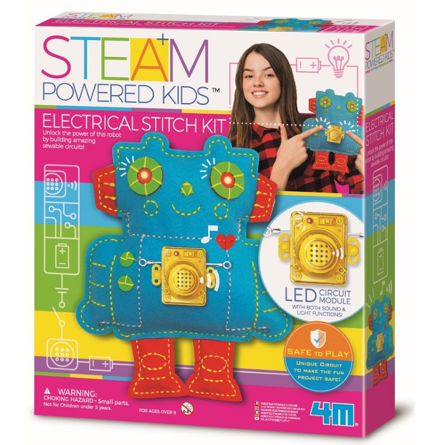 STEAM Powered Kids Electrical Stitch Kit