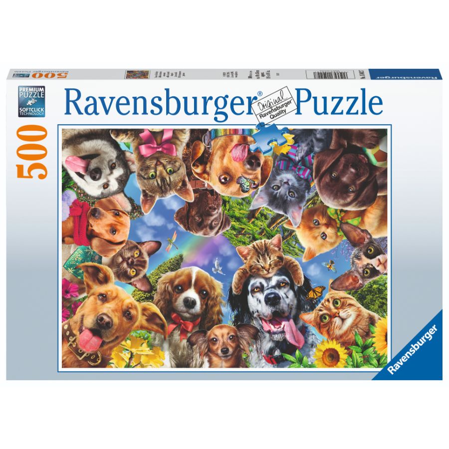 Ravensburger Puzzle 500 Piece Animal Selfie