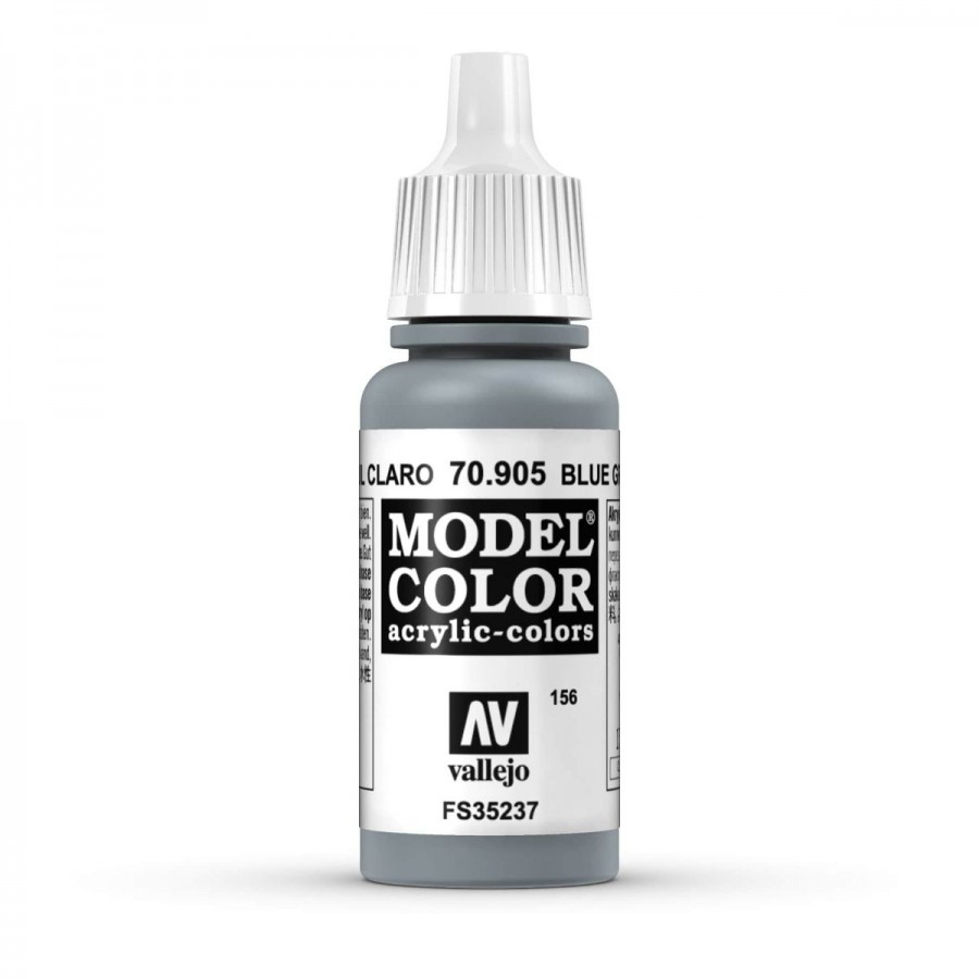 Vallejo Acrylic Paint Model Colour Blue Grey Pale 17ml
