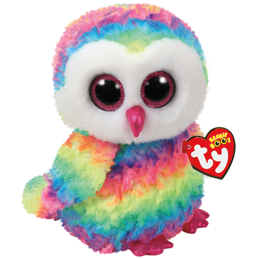 Beanie Boos Medium Plush Owen Multicolour Owl