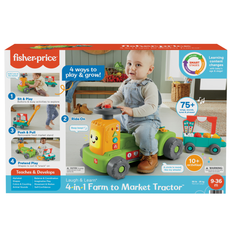 Fisher Price 4 In 1 Tractor