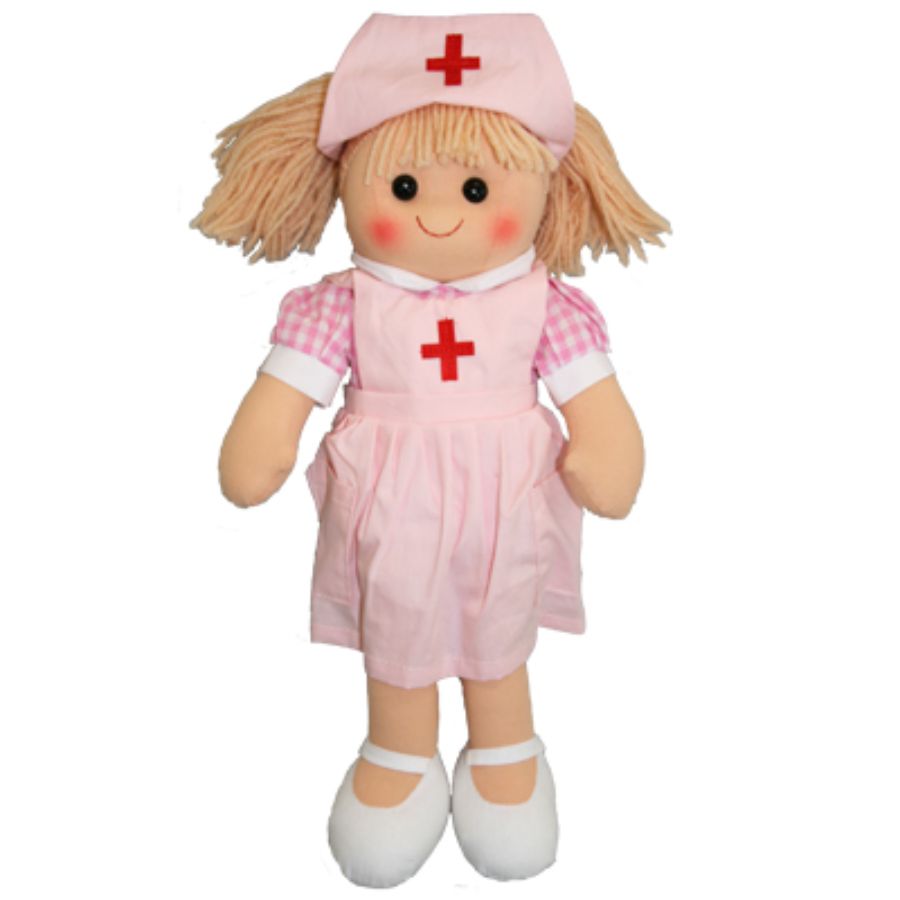 Rag Doll Thelma Pink Nurse