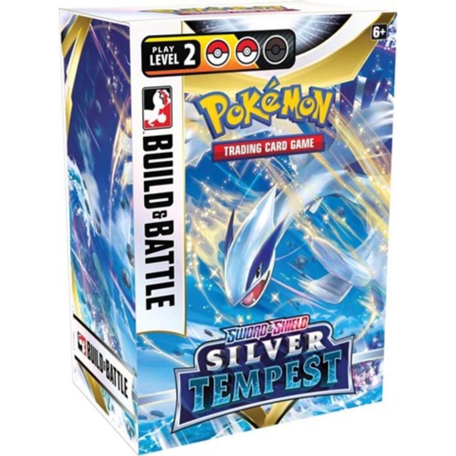 Pokemon TCG Sword & Shield Silver Tempest Build & Battle Box