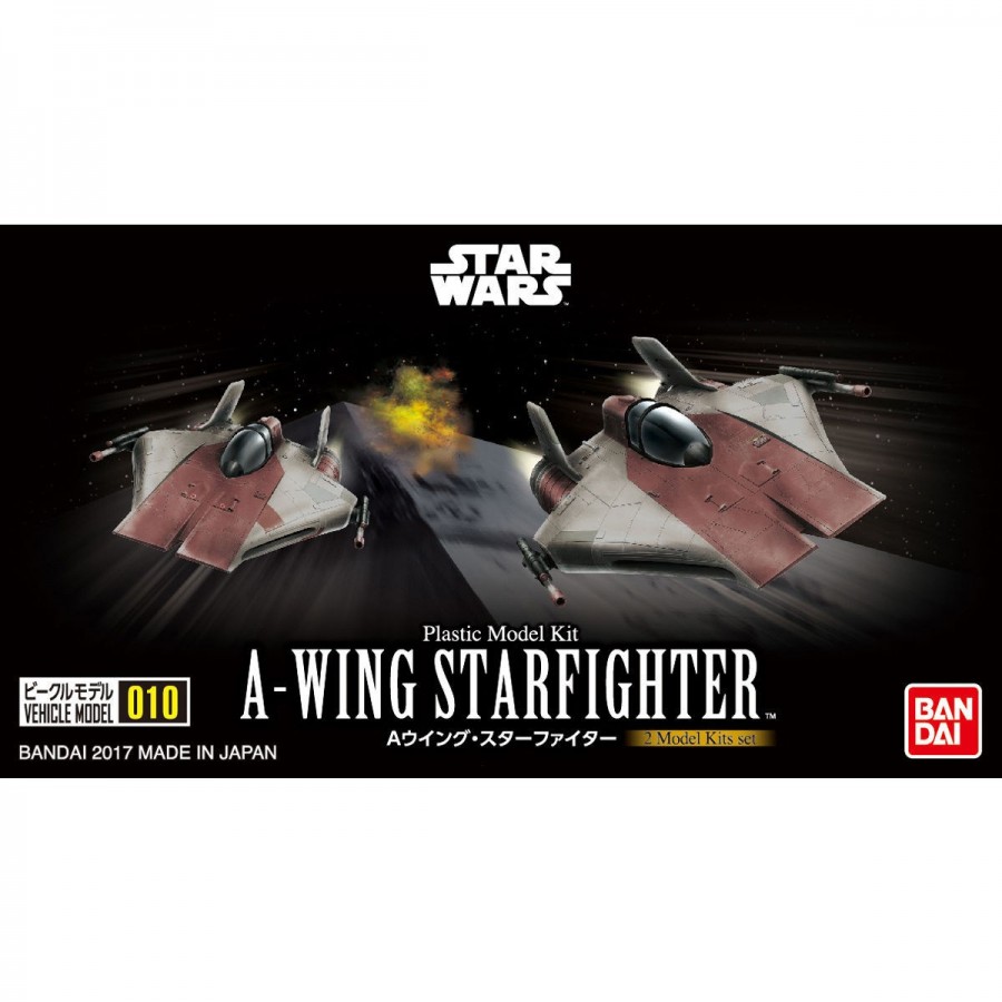 Star Wars Model Kit Vehicle Model 010 A-Wing Starfighter