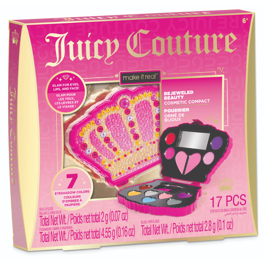 Juicy Couture Bejeweled Beauty Cosmetic Makeup Compact