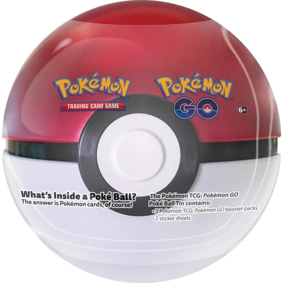 Pokemon TCG Pokemon GO Pokeball Tin Assorted
