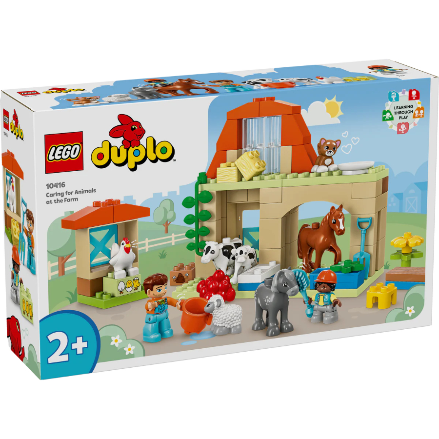LEGO DUPLO Caring ForÂ Animals At TheÂ Farm