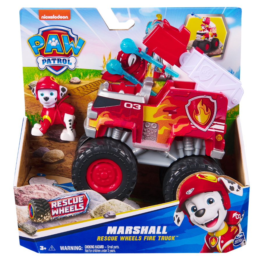 Paw Patrol Rescue Wheels Vehicle & Figure Marshall