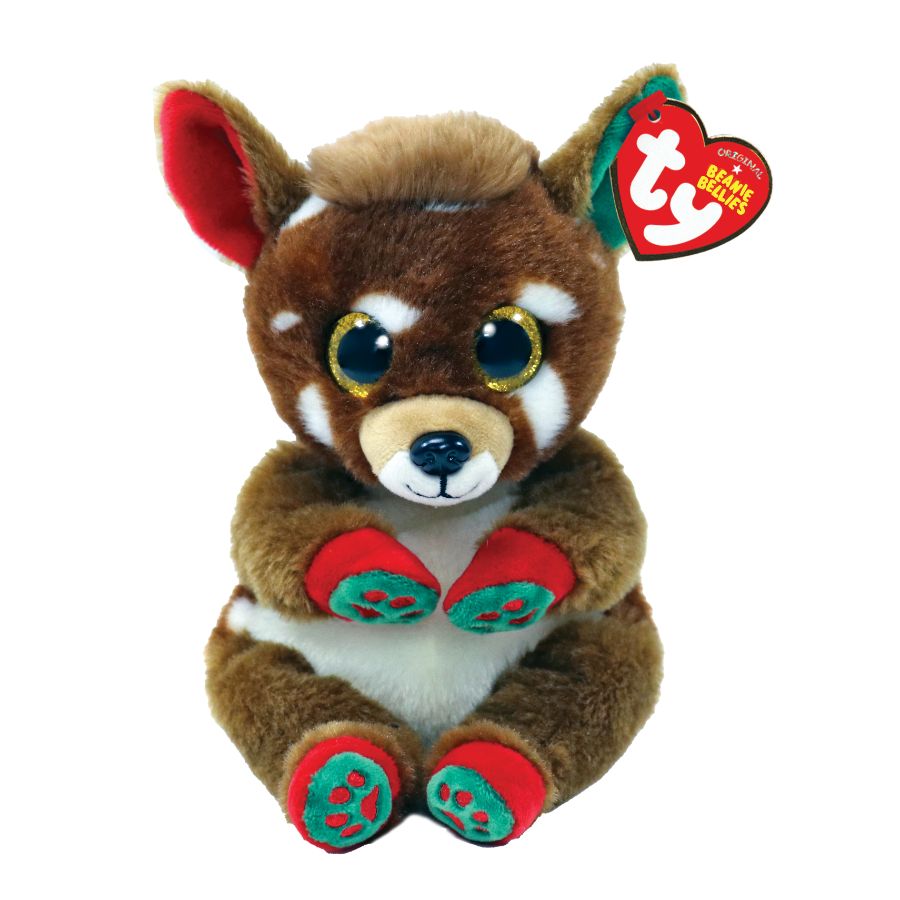 Beanie Boos Regular Plush Xmas Juno Reindeer | Teddy Bears, Beanie Boos ...
