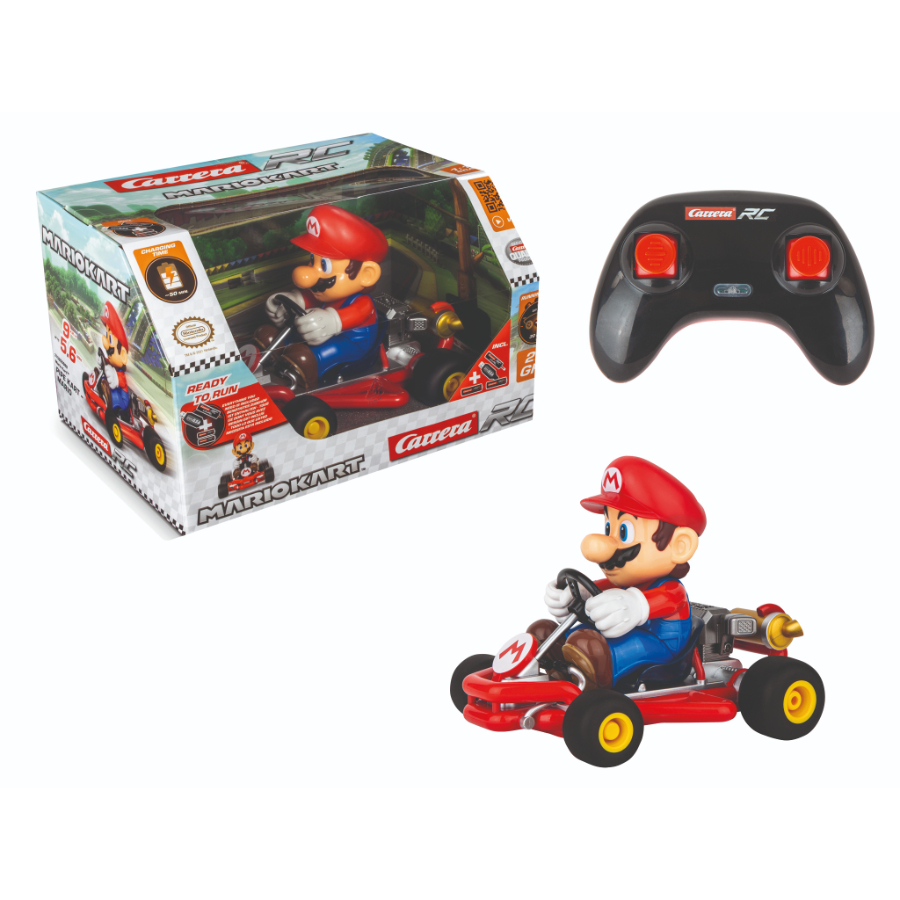 Carrera Radio Control 1:18 Scale Mario Kart Pipe Kart 2.4 GHz With USB Charging