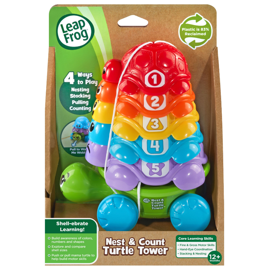 Leapfrog Nest & Count Turtle Tower