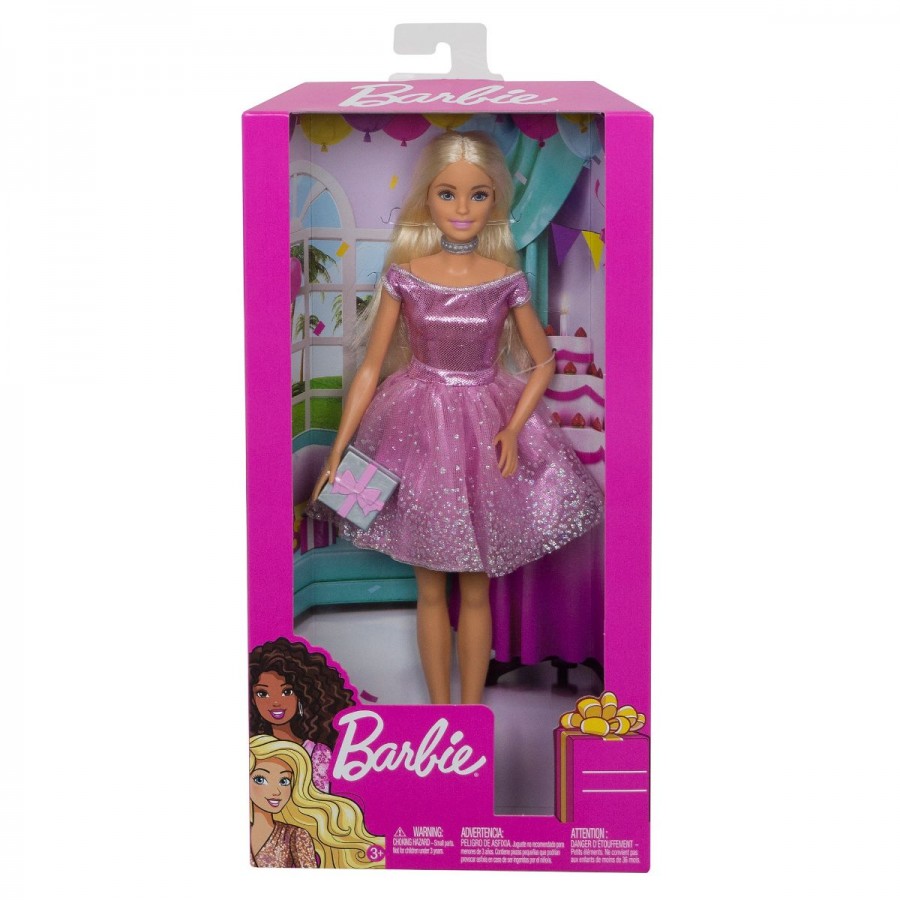 Barbie Happy Birthday Doll With Accessories