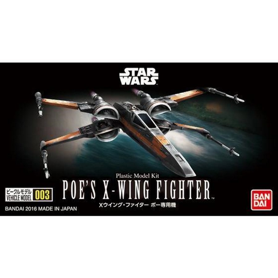 Star Wars Model Kit Vehicle Model 003 Poes X-Wing Fighter